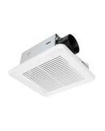 Hampton Bay 7114-01 50 CFM Wall/Ceiling Mount Roomside Installation Bathroom Exhaust Fan, ENERGY STAR