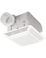 Broan-NuTone 678 Exhaust Ventilation Fan and Light Combination for Bathroom and Home, 50 CFM, 2.5 Sones, White