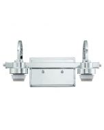 Westinghouse 63105 14 in. 2-Light Chrome Wall Mount Bath Light Vanity Light