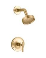 Kohler K-TS14422-3-2MB Shower Only Faucet, Vibrant Brushed Moderne Brass