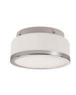 Trans Globe Lighting PL-10092-PC Signature 1 Light 9 inch Polished Chrome Flush Mount Ceiling Light