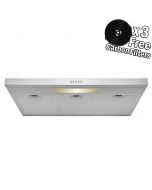 AKDY 36" 58 CFM Convertible Range Hood with Light in Brushed Stainless Steel