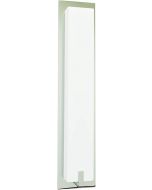 Afx Sinclair Modern/Contemporary Sconce Led 17" Watt 1400lm 120-277 Volt Satin Nickel