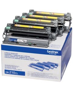 Brother DR-210CL Four Drums - 1 Black, 1 Cyan, 1 Magenta, 1 Yellow 