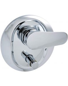 Remer L09US-CR L09US Class Line Contemporary Built-In Bath Shower Diverter In Brass, Polished Chrome