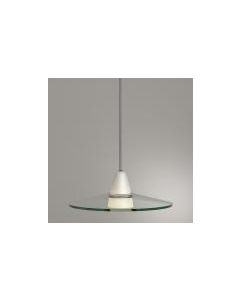 Progress Lighting P5012-09 1-Light Brushed Nickel Pendant