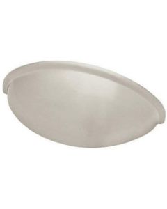Liberty PN0601L-SN-U 64mm Davidson Cabinet Hardware Handle Cup Pull, 2-Pack