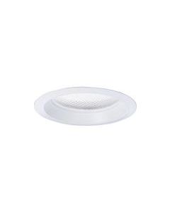 Progress Lighting P8035-68FB 6 in. Pro-Optic Firebox White Recessed Regressed Prismatic Trim