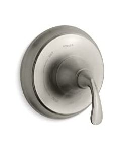 Kohler TS10277-4-BN Forte Single Handle Rite-Temp Pressure Balanced Valve Trim Vibrant Brushed Nickel  